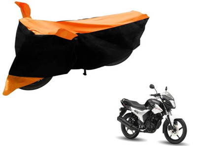 Flipkart SmartBuy Two Wheeler Cover for Yamaha(SZ R, Black, Orange)