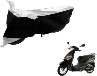 Flipkart SmartBuy Two Wheeler Cover for Hero(Electric Zippy, Black, Silver)