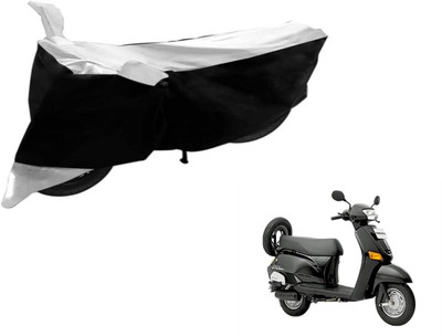 Flipkart SmartBuy Two Wheeler Cover for Honda(Black, Silver)
