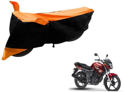 Flipkart SmartBuy Two Wheeler Cover for Yamaha(SZ X, Black, Orange)