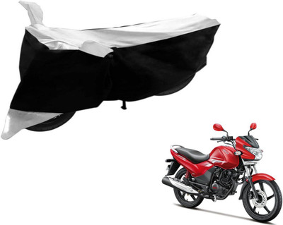 Flipkart SmartBuy Two Wheeler Cover for Hero(Achiever, Black, White)