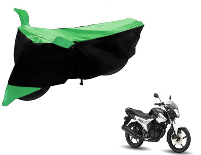 Flipkart SmartBuy Two Wheeler Cover for Yamaha(SZ R, Black, Green)