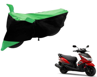 Flipkart SmartBuy Two Wheeler Cover for Yamaha(Ray Z, Black, Green)