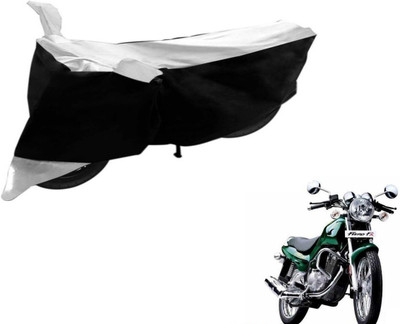 Flipkart SmartBuy Two Wheeler Cover for TVS(Fiero F2, Black, White)
