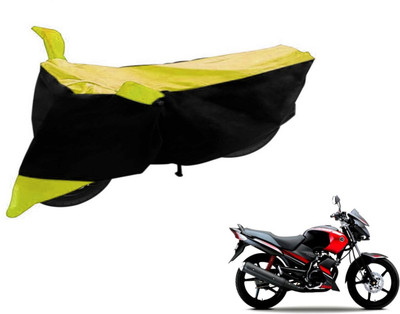 Flipkart SmartBuy Two Wheeler Cover for Yamaha(Gladiator, Black, Yellow)
