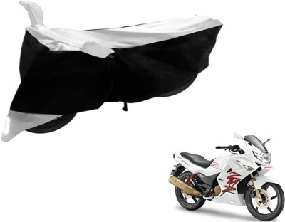 Flipkart SmartBuy Two Wheeler Cover for Hero(Karizma ZMR, Black, White)