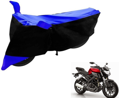 Flipkart SmartBuy Two Wheeler Cover for Suzuki(Gixxer, Black, Blue)