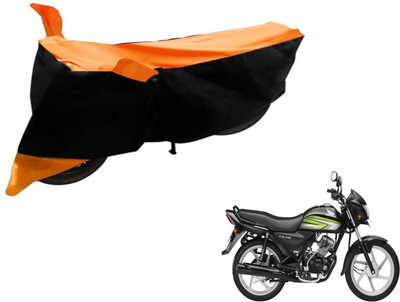 Flipkart SmartBuy Two Wheeler Cover for Honda(CD 110 Dream, Black, Orange)