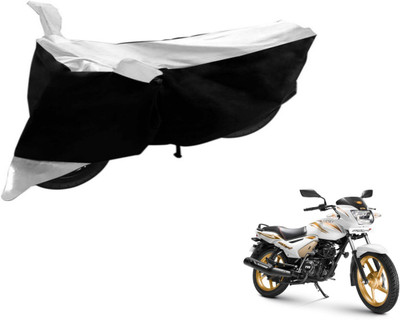 Flipkart SmartBuy Two Wheeler Cover for TVS(Star City, Black, Silver)