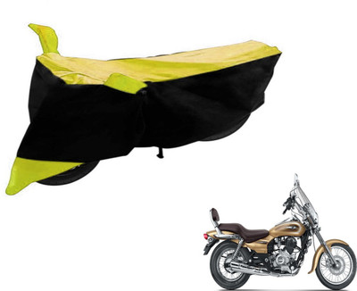 Flipkart SmartBuy Two Wheeler Cover for Bajaj(Avenger 220 Cruise, Black, Yellow)