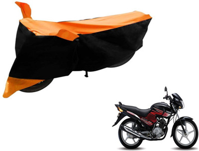 Flipkart SmartBuy Two Wheeler Cover for Yamaha(YBR 125, Black, Orange)