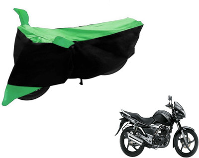 Flipkart SmartBuy Two Wheeler Cover for Suzuki(GS, Black, Green)
