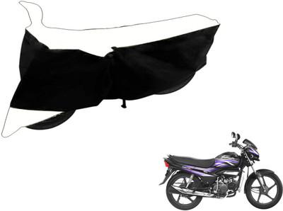 Flipkart SmartBuy Two Wheeler Cover for Hero(Super Splendor, Black, White)
