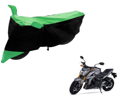 Flipkart SmartBuy Two Wheeler Cover for Suzuki(GSX, Black, Green)