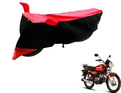 Flipkart SmartBuy Two Wheeler Cover for Hero(CD Dawn, Black, Red)