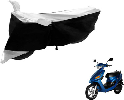 Flipkart SmartBuy Two Wheeler Cover for Universal For Bike(Yo Electron, Black, Silver)