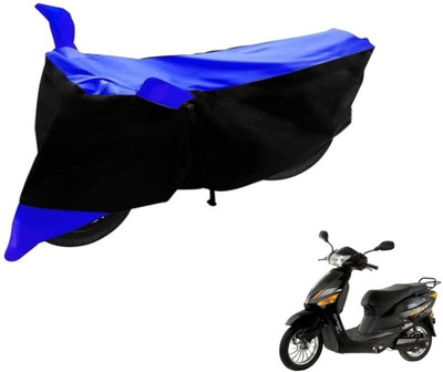 Flipkart SmartBuy Two Wheeler Cover for Hero(Electric Zippy, Black, Blue)