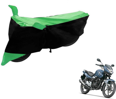 Flipkart SmartBuy Two Wheeler Cover for Suzuki(GS 150R, Black, Green)