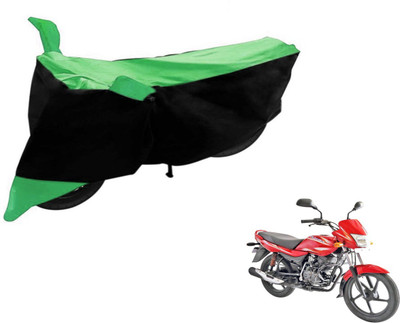 Flipkart SmartBuy Two Wheeler Cover for Bajaj(Platina 100 DTS-i, Black, Green)