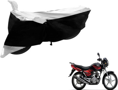Flipkart SmartBuy Two Wheeler Cover for Yamaha(YBR 125, Black, Silver)