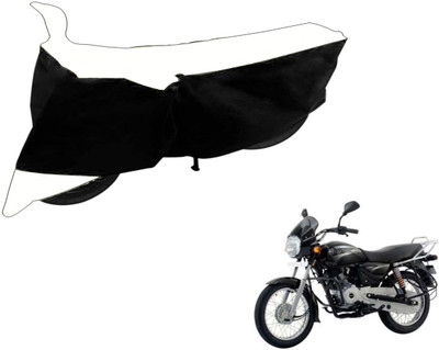 Flipkart SmartBuy Two Wheeler Cover for Bajaj(Boxer, Black, White)