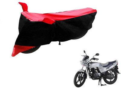 Flipkart SmartBuy Two Wheeler Cover for LML(Freedom, Black, Red)