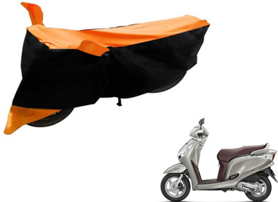 Flipkart SmartBuy Two Wheeler Cover for Honda(Aviator, Black, Orange)