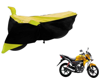 Flipkart SmartBuy Two Wheeler Cover for Honda(CB Twister, Black, Yellow)