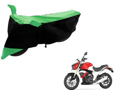 Flipkart SmartBuy Two Wheeler Cover for Mahindra(Mojo, Black, Green)