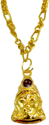 Bansiwal Shri Hanuman Chalisa Yantra Locket Kawach with Gold Chain Brass Yantra(Pack of 3)