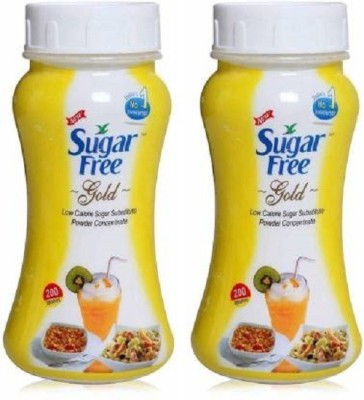 Sugar free Gold Low Calorie Powder 100 Gm - Sweetener Sweetener(200 g, Pack of 2)