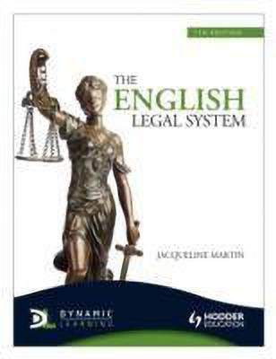The English Legal System(English, Paperback, Martin Jacqueline)