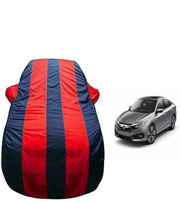 Frap Car Cover For Honda Civic (With Mirror Pockets)(Red, Blue, For 2017 Models)