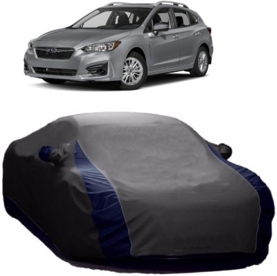 MoTRoX Car Cover For Subaru Impreza (With Mirror Pockets)(Blue, Grey)