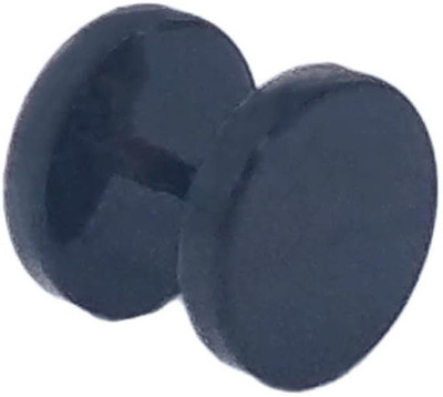 One Personal Care Dumbbell Shaped Glossy Finish Trendy Fashion-full Classy Wear Alloy Stud Earring