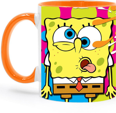 ARTBUG SpongeBob SquarePants -3434 Ceramic Coffee Mug(350 ml)