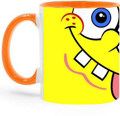 ARTBUG SpongeBob SquarePants -3425 Ceramic Coffee Mug(350 ml)