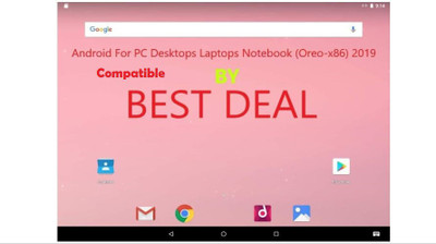 Compatible Android For PC Desktops Laptops Notebook(Life time)