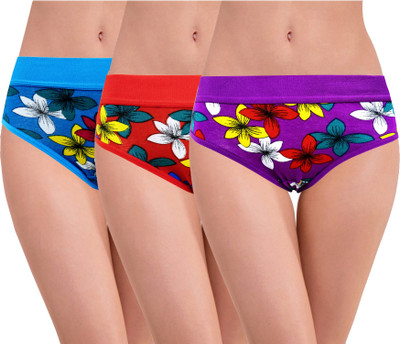 Rc. Royal Class Women Hipster Multicolor Panty(Pack of 3)