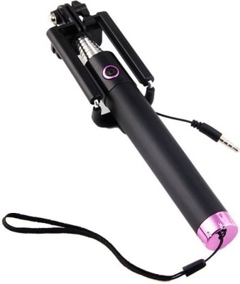 A CONNECT Z Cable Selfie Stick(Black)