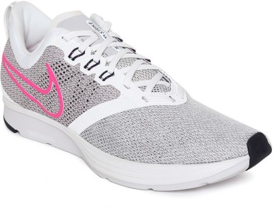 Nike Wmns Zoom Strike Running Shoes For Women (Grey)