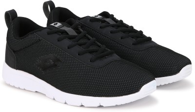 LOTTO Megalight Running Shoes For Men(Black, Grey)