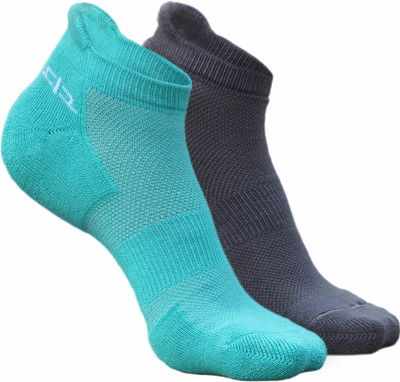 Heelium Women Solid Ankle Length(Pack of 2) Flipkart