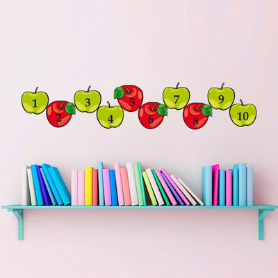 Littlebuds 120 cm Numbers Removable Sticker(Pack of 1)
