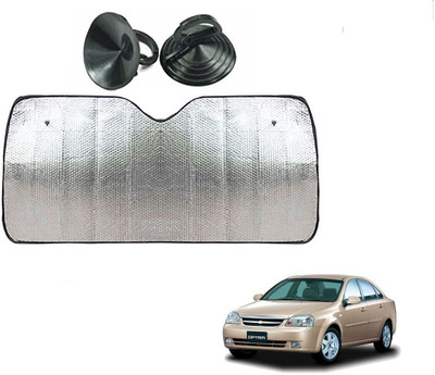 AuTO ADDiCT Dashboard Sun Shade For Chevrolet Optra(Silver)