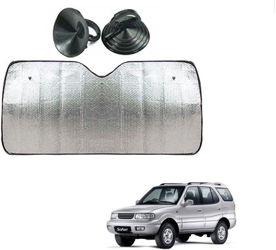 AuTO ADDiCT Dashboard Sun Shade For Tata Safari Dicor(Silver)