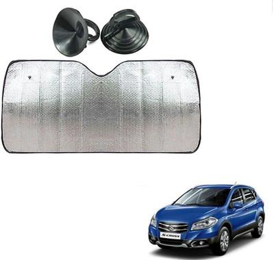 AuTO ADDiCT Dashboard Sun Shade For Maruti Suzuki S-Cross(Silver)