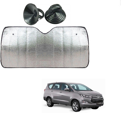 AuTO ADDiCT Dashboard Sun Shade For Toyota Innova Crysta(Silver)