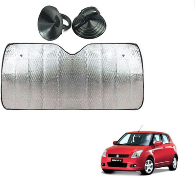 AuTO ADDiCT Dashboard Sun Shade For Maruti Suzuki Swift(Silver)