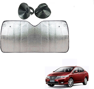 KOZDIKO Dashboard Sun Shade For Honda City(Silver)